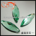 green marquise mirror glass gemstone